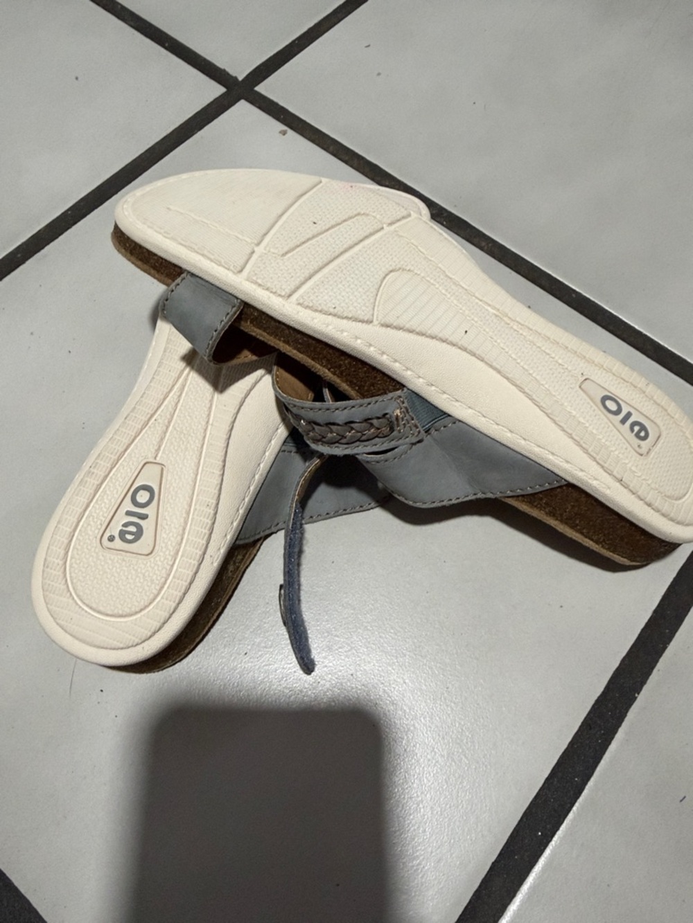 Sandalias Earth Origins Comfort Azul Claro Talla 7.5W Ancho Casual - Picture 8 of 10